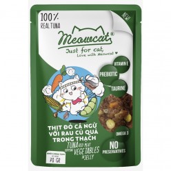 MEOWCAT THỊT ĐỎ CÁ NGỪ RAU CỦ QUẢ